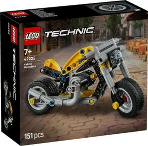 לגו Technic – אופנוע צהוב (42225) LEGO