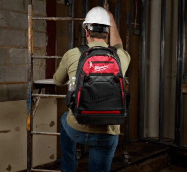 תיק גב לעבודה מקצועי 35 תאים  MILWAUKE-  Jobsite Backpack