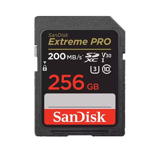 כרטיס זיכרון SanDisk Extreme PRO SD 256G