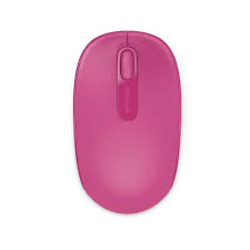 עכבר אלחוטי אופטי ורוד Wireless Mobile Mouse 1850
