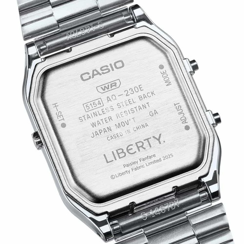 CASIO AQ-230ELT-7A Vintage x Liberty Limited Edition 