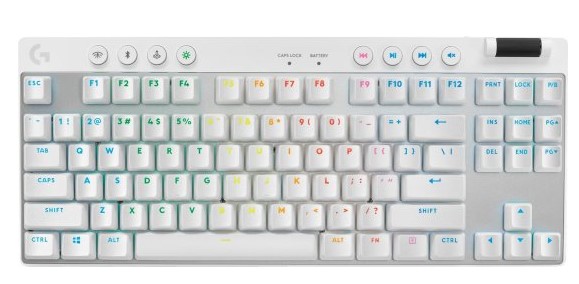 מקלדת גיימינג Logitech Pro X Tkl Rapid