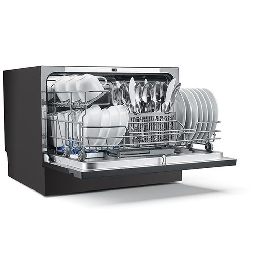 מדיח כלים ‏קומפקטי Midea MDWT0602M(B)-W-IL מידאה
