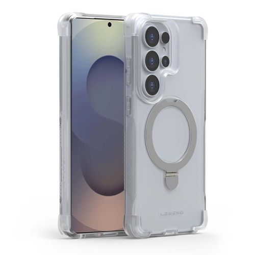 כיסוי מגנטי LEGEND לגלקסי S26 Ultra שקוף מט עם MagSafe – מגן שקוף מחוזק