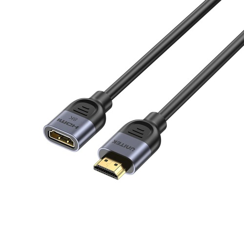 כבל מאריך Unitek HDMI 2.1 Ultra Stream 8K אורך 2 מטר.