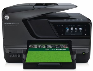 מדפסת הזרקת דיו HP Officejet Pro 8600 Plus
