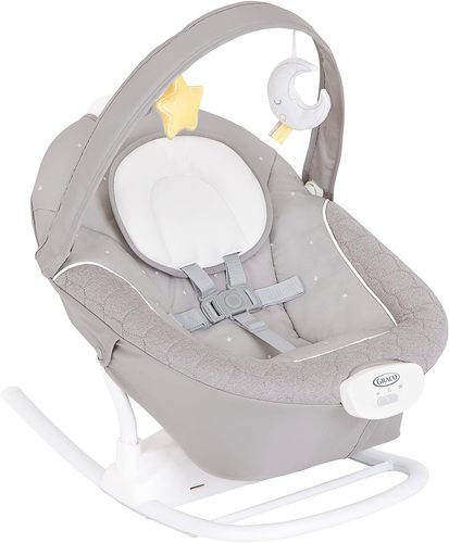 נדנדה חשמלית שקטה במיוחד 2ב1 SoftSway דגם Starlight גרקו