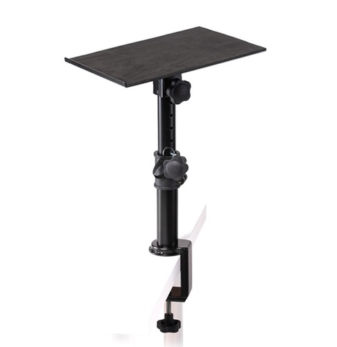 מעמד שולחני למוניטור AWEDA SPS-86 - קליפס פלדה עמיד עם רפידות EVA וזווית ארגונומית 20 מעלות לחוויית צפייה מיטבית