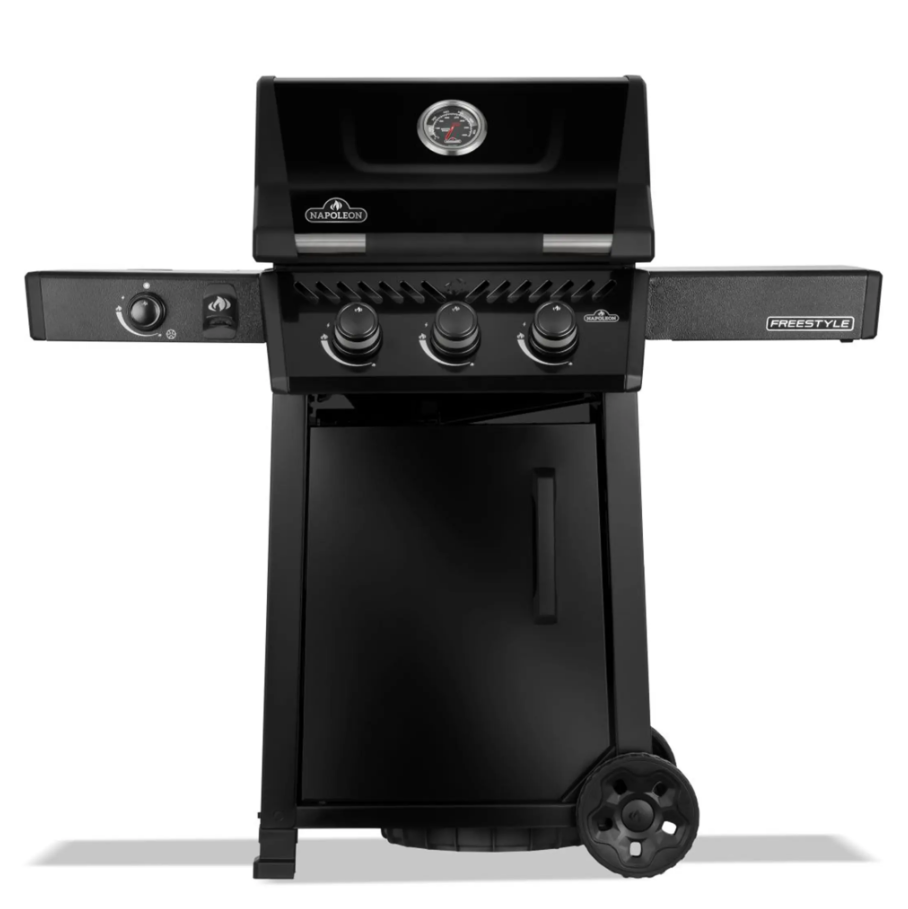 גריל גז FREESTYLE PRO 365 IL עם כירת צד אינפרא אדום – שחור