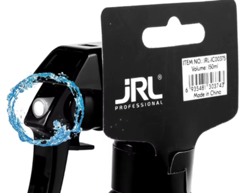 בקבוק התזה מקצועי JRL 150 מ״ל - שחור\לבן