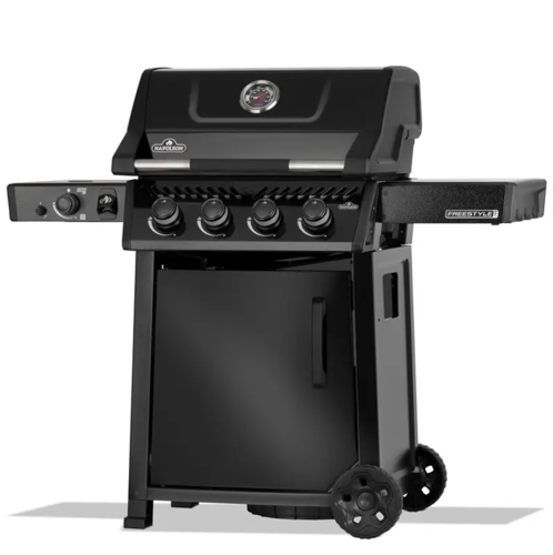 גריל גז FREESTYLE PRO 425 IL עם כירת צד אינפרא אדום – שחור