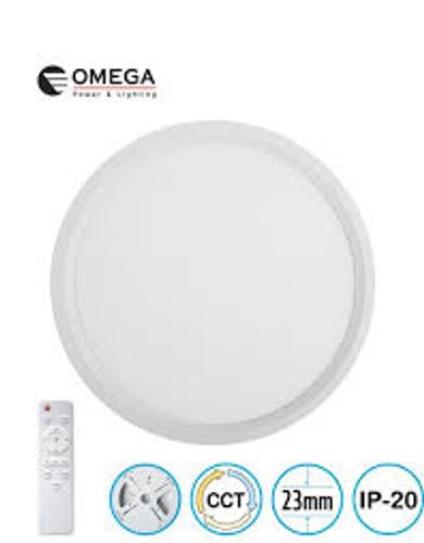 גוף תאורה ELEMENT ע.הטיח 75W לבן CCT ק.40 עגול אומגה OMEGA