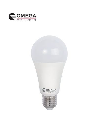 נורה לד A65 17W אור יום OMEGA E27