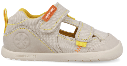 BIOMECHANICS 262191 BEIGE Y AMARILLO - מידות 19-24