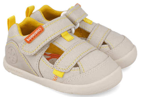 BIOMECHANICS 262191 BEIGE Y AMARILLO - מידות 19-24