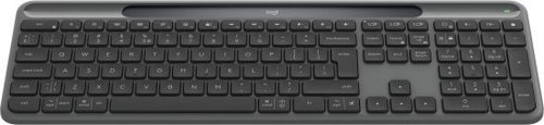 מקלדת אלחוטית עם מנגנון טעינה סולארית +Logitech K980 Signature Slim Solar