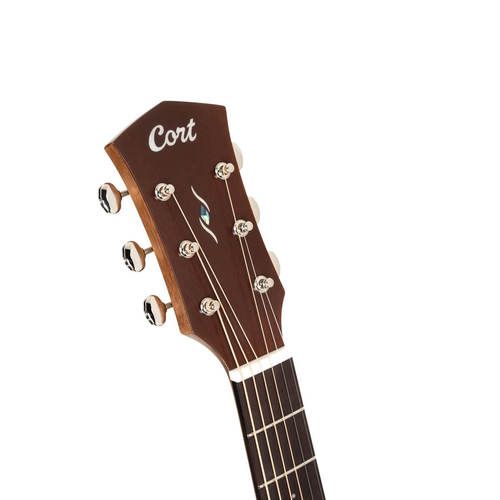 גיטרה אקוסטית מוגברת CORT ES-GA4 SPECIAL BRSG Grand Auditorium Cutaway Torrefied Solid Adirondack