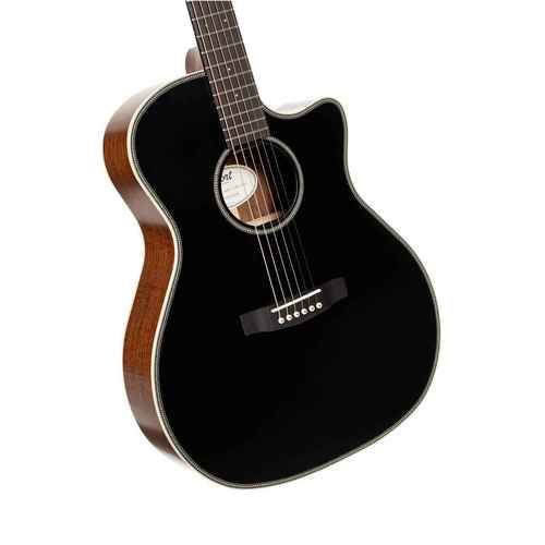 גיטרה אקוסטית מוגברת CORT ES-GA4 SPECIAL BTSG Grand Auditorium Cutaway Torrefied Solid Adirondack