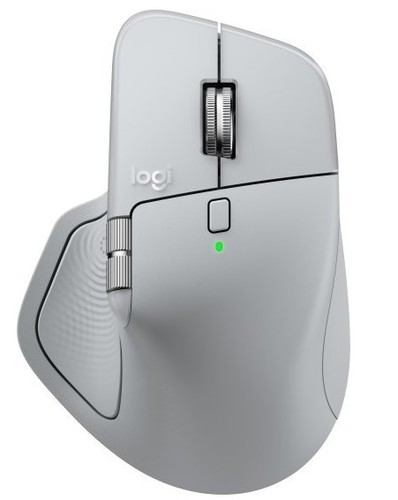 עכבר אלחוטי Logitech MX Master 4 Pale Gray