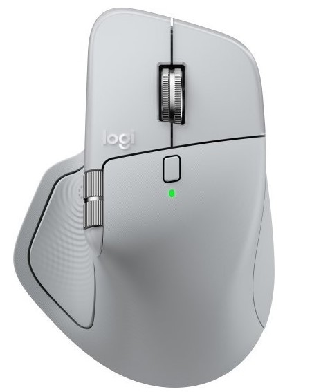 עכבר אלחוטי Logitech MX Master 4 Pale Gray