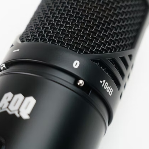 מיקרופון קונדנסר ROQ AUDiQ M10C עם גוף מתכתי
