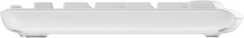 סט מקלדת ועכבר אלחוטיים Logitech Silent MK295 White