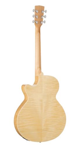 גיטרה אקוסטית מוגברת CORT SFX-FM NAT Flamed Maple CUTWAY