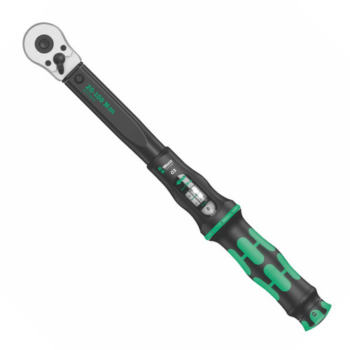 מפתח מומנט 1/2 אינץ' 20 – 100 Nm | עם ראצ'ט מתהפך – Click-Torque C 2 – Wera