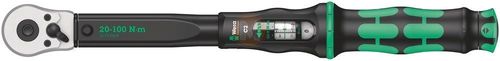 מפתח מומנט 1/2 אינץ' 20 – 100 Nm | עם ראצ'ט מתהפך – Click-Torque C 2 – Wera