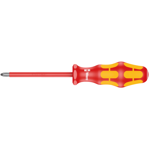 מברג פיליפס מבודד PH1×80 מ״מ – 162 i PH VDE – Wera
