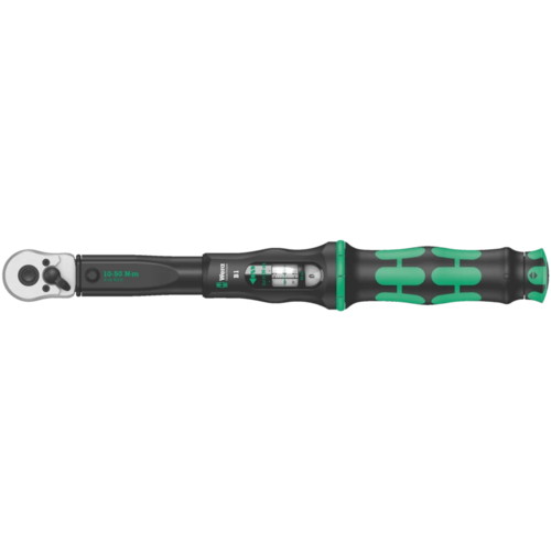 מפתח מומנט 3/8 אינץ' 10 – 50 Nm | עם ראצ'ט מתהפך – Click-Torque B 1 – Wera