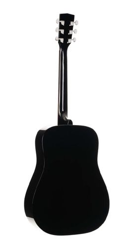 גיטרה אקוסטית שחורה CORT EARTH 60 BK Solid Top