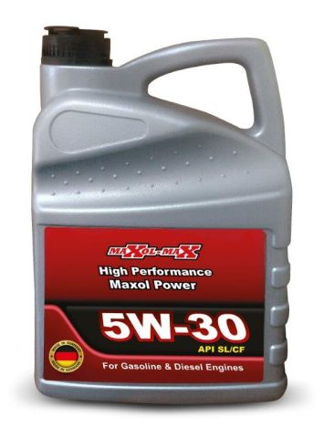שמן מנוע 5W30 מקסול 4 ליטר