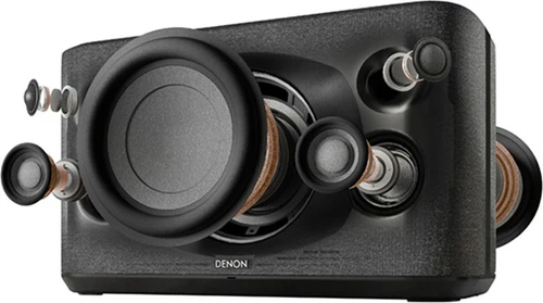 רמקול רשת נייד 2 צבע שחור דגם DENON HOME350BK