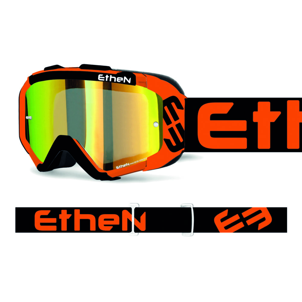 משקף אבק ETHEN 05R FOR RACE כת/שח עדשה זהב