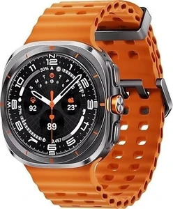 שעון חכם Samsung Galaxy Watch Ultra 2025 LTE 47mm - צבע כסוף טיטניום
