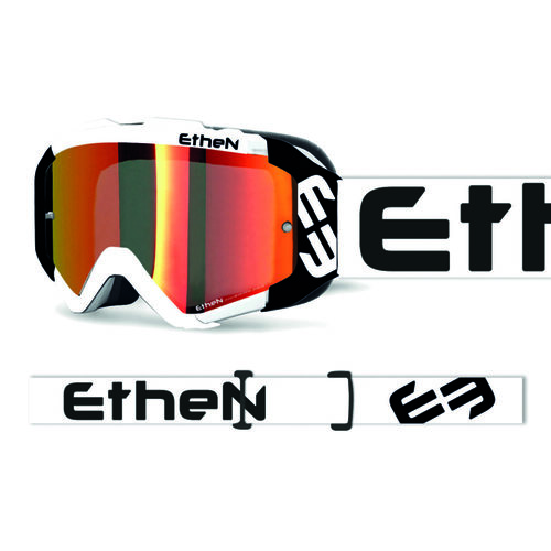 משקף אבק ETHEN 05R FOR RACE לב/שח עדשה אדומה