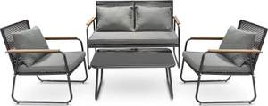 מערכת ישיבה יוקרתית לגינה ולמרפסת דגם Comfort4U FIRENZE ROYAL