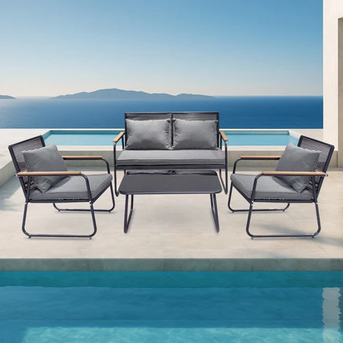 מערכת ישיבה יוקרתית לגינה ולמרפסת דגם Comfort4U FIRENZE ROYAL