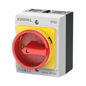  מפסק פאקט KRIPAL IP65 4P 20A 
