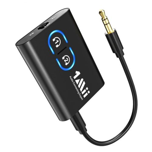 1MII ML300 משדר+מקלט בלוטוס לשתי אוזניות בו זמנית
