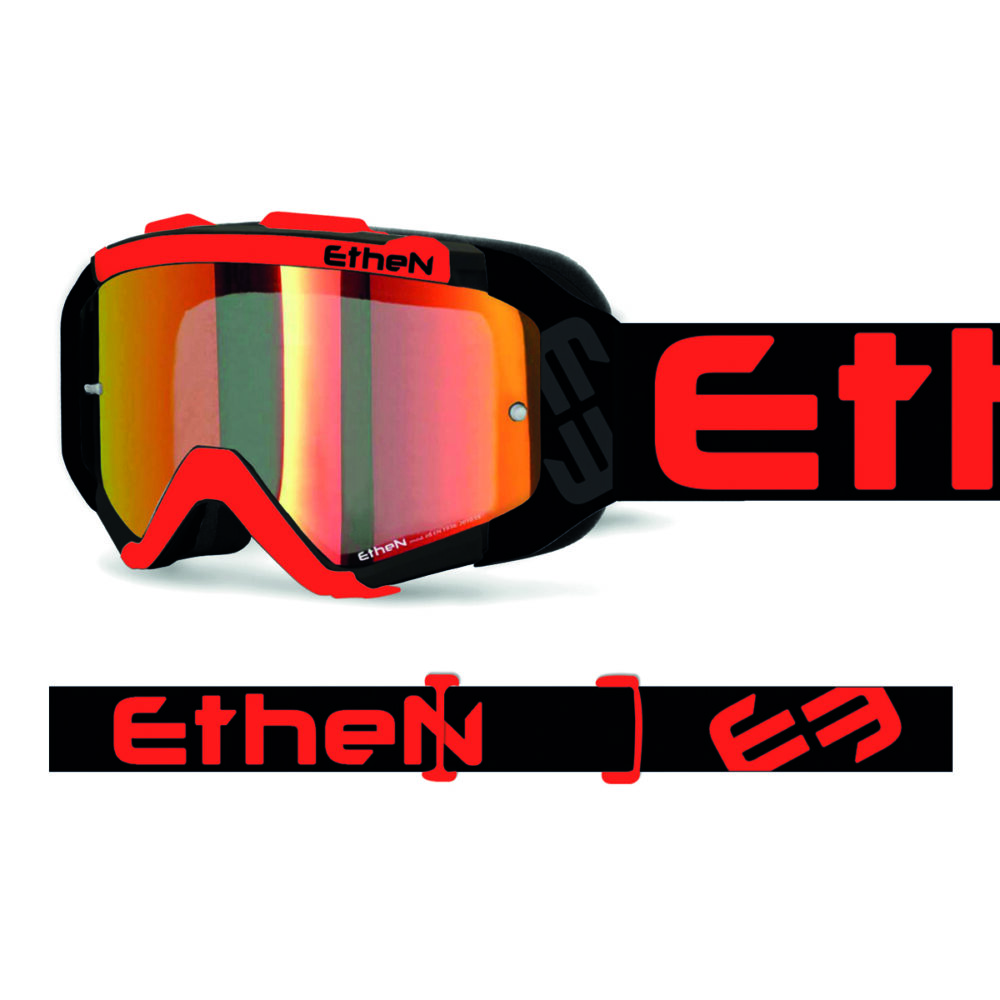 משקף אבק ETHEN 05R FOR RACE שח/אד עדשה אדומה
