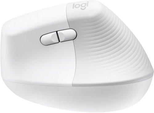עכבר אלחוטי ארגונומי אנכי Logitech Lift Vertical - צבע לבן 