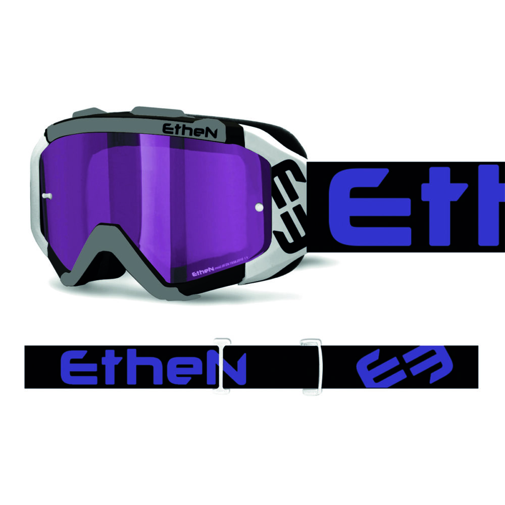 משקף אבק ETHEN 05R FOR RACE שח/סג/אפ עדשה פוקסיה