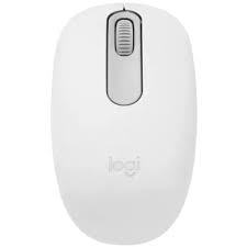 עכבר אלחוטי Logitech M190 Full-Size Wireless - צבע לבן