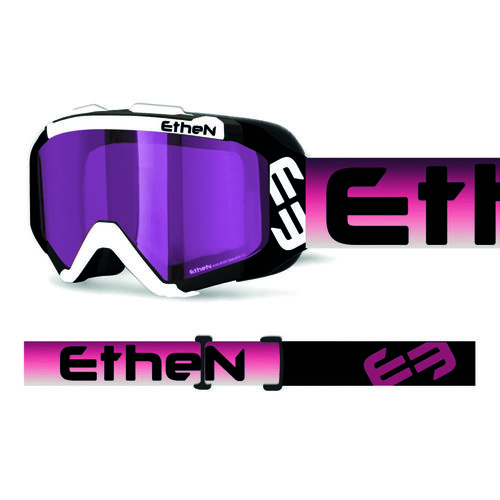 משקף אבק ETHEN 05R FOR RACE שח/לב/ור עדשה פוקסיה