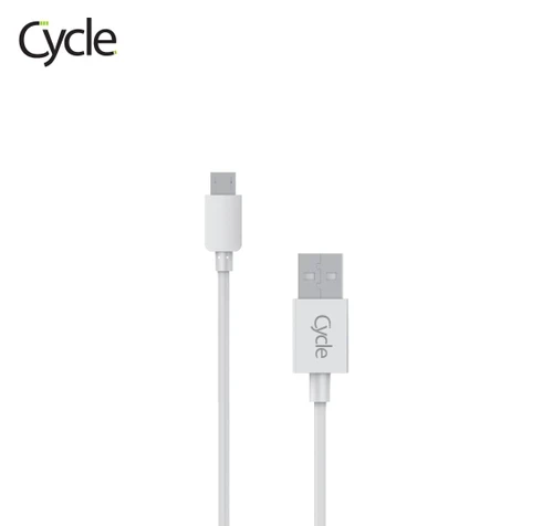 כבל טעינה והעברת נתונים חיבור מיקרו Cycle CY-M1.2 Micro באורך 1 מטר (OEM) ללא אריזה 