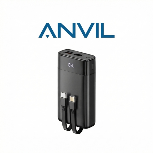  סוללת גיבוי מהיר ANVIL 30.000 mAh 20W