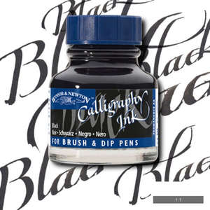 דיו קליגרפי שחור WINSOR&NEWTON