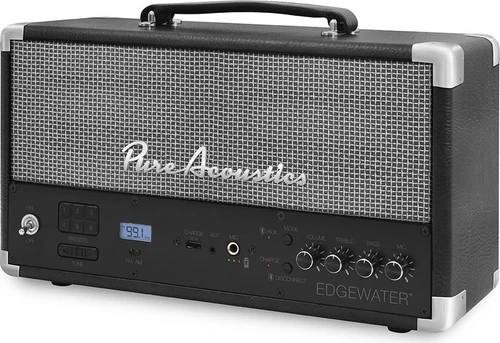 רמקול נייד בלוטוס סטריאו 100W דגם Pure Acoustics EDGEWATER-BLACK צבע שחור